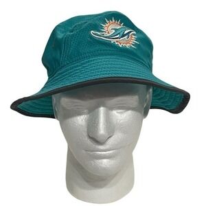 Miami Dolphins Bucket Hat New Era Teal and Black New Era‎